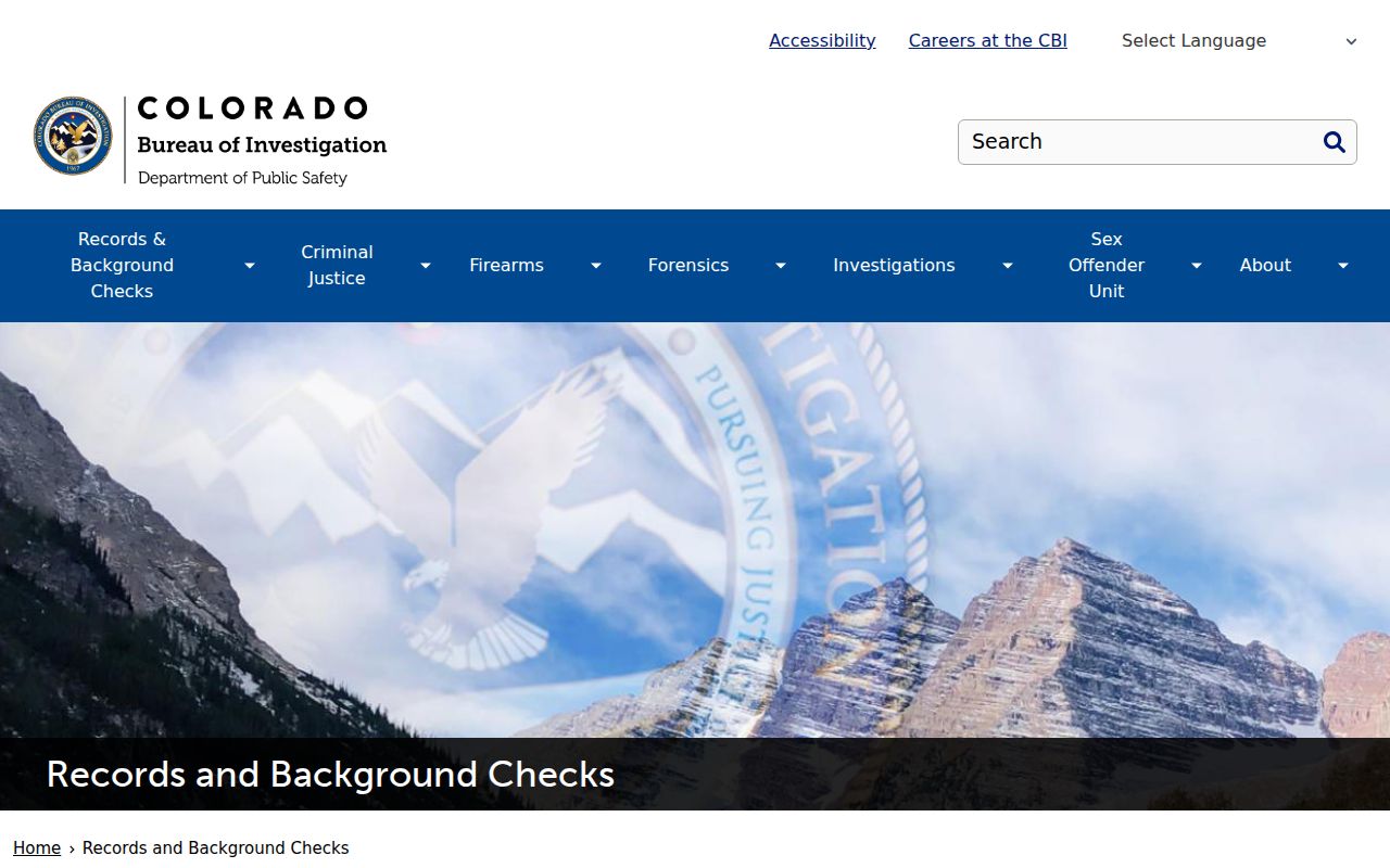 Grand County criminal court records Colorado Bureau of Investigation records background checks